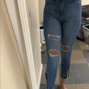 Size 5 fashion nova jeans